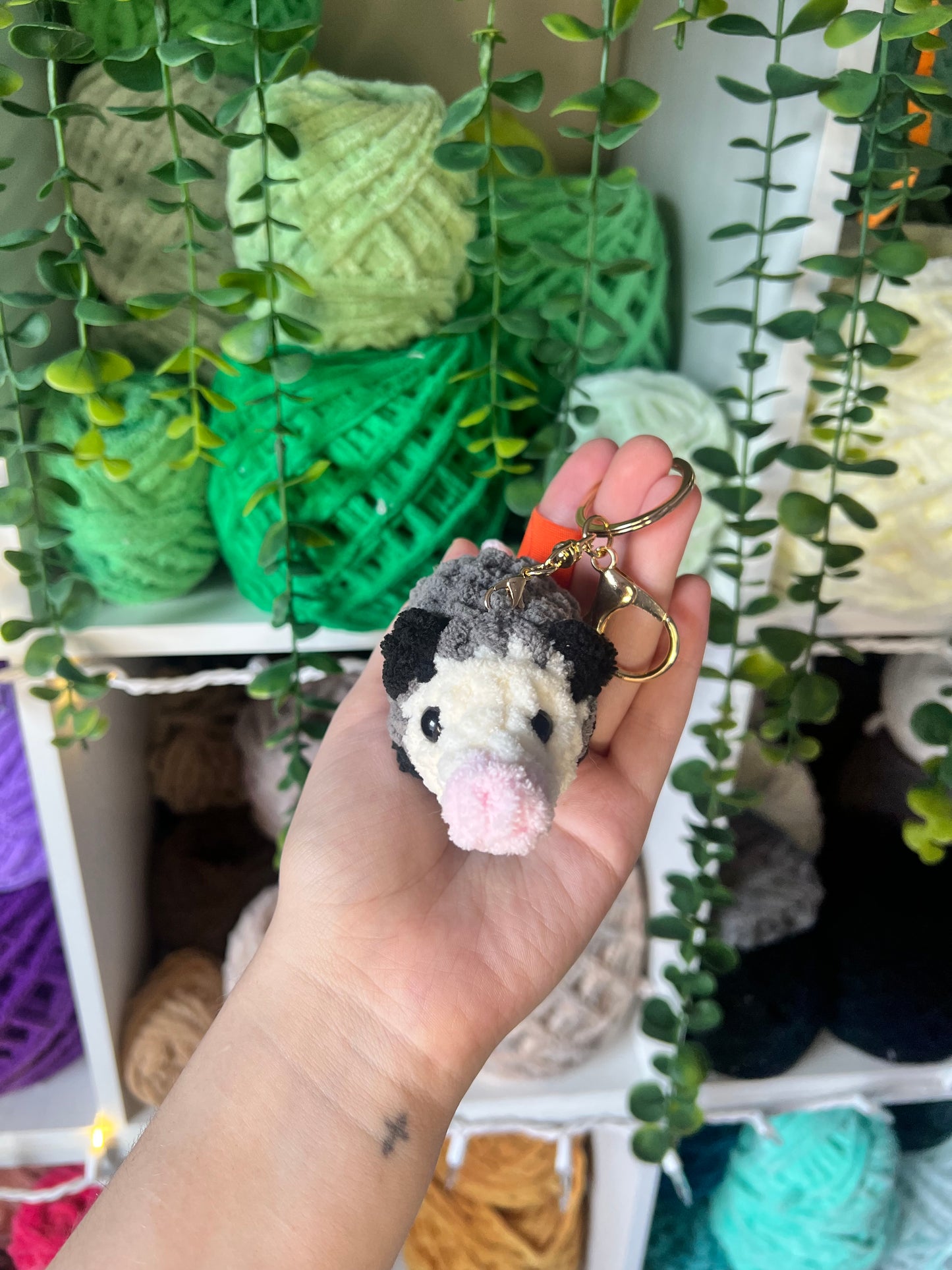 Possum Keychain
