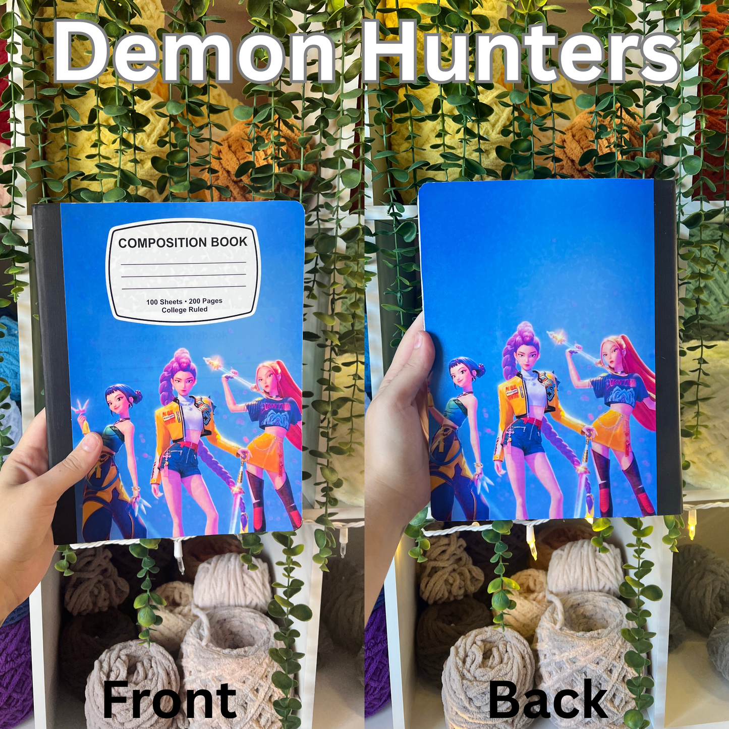 Demon Hunter Custom Notebook