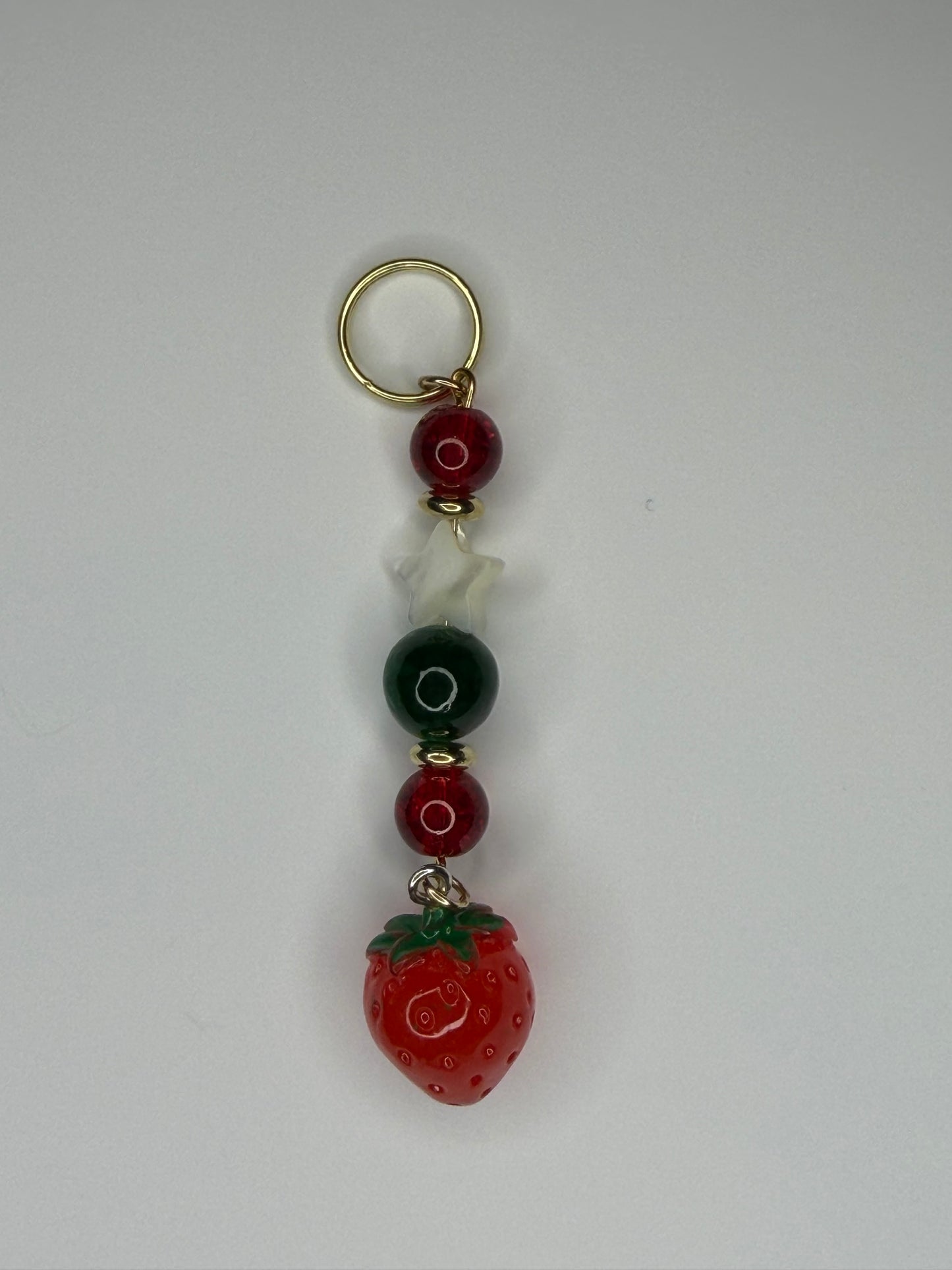 Strawberry Keychain/ Bag Charm