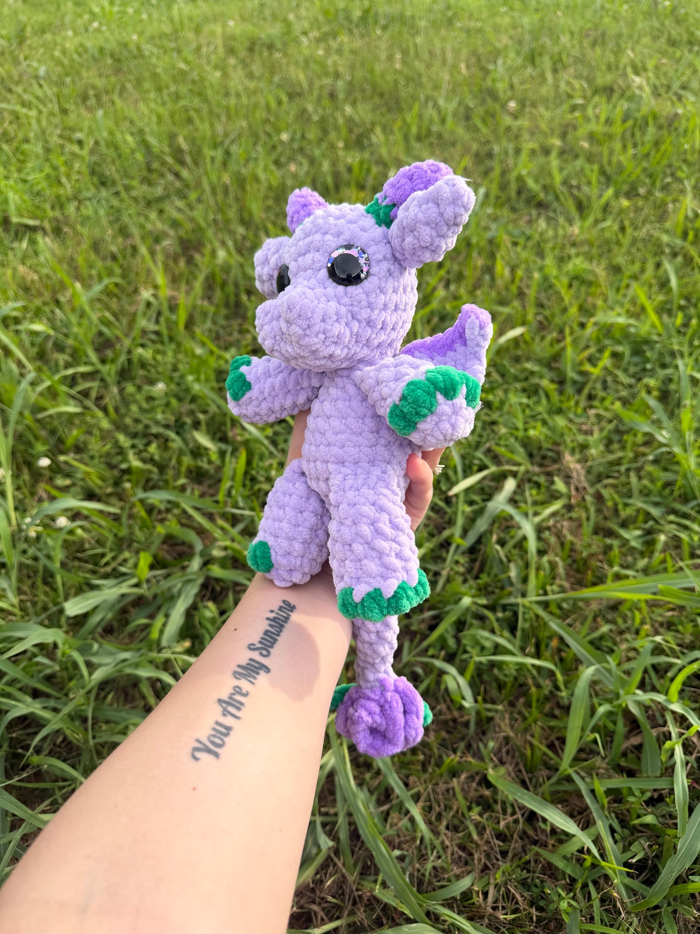 Purple Flower Dragon