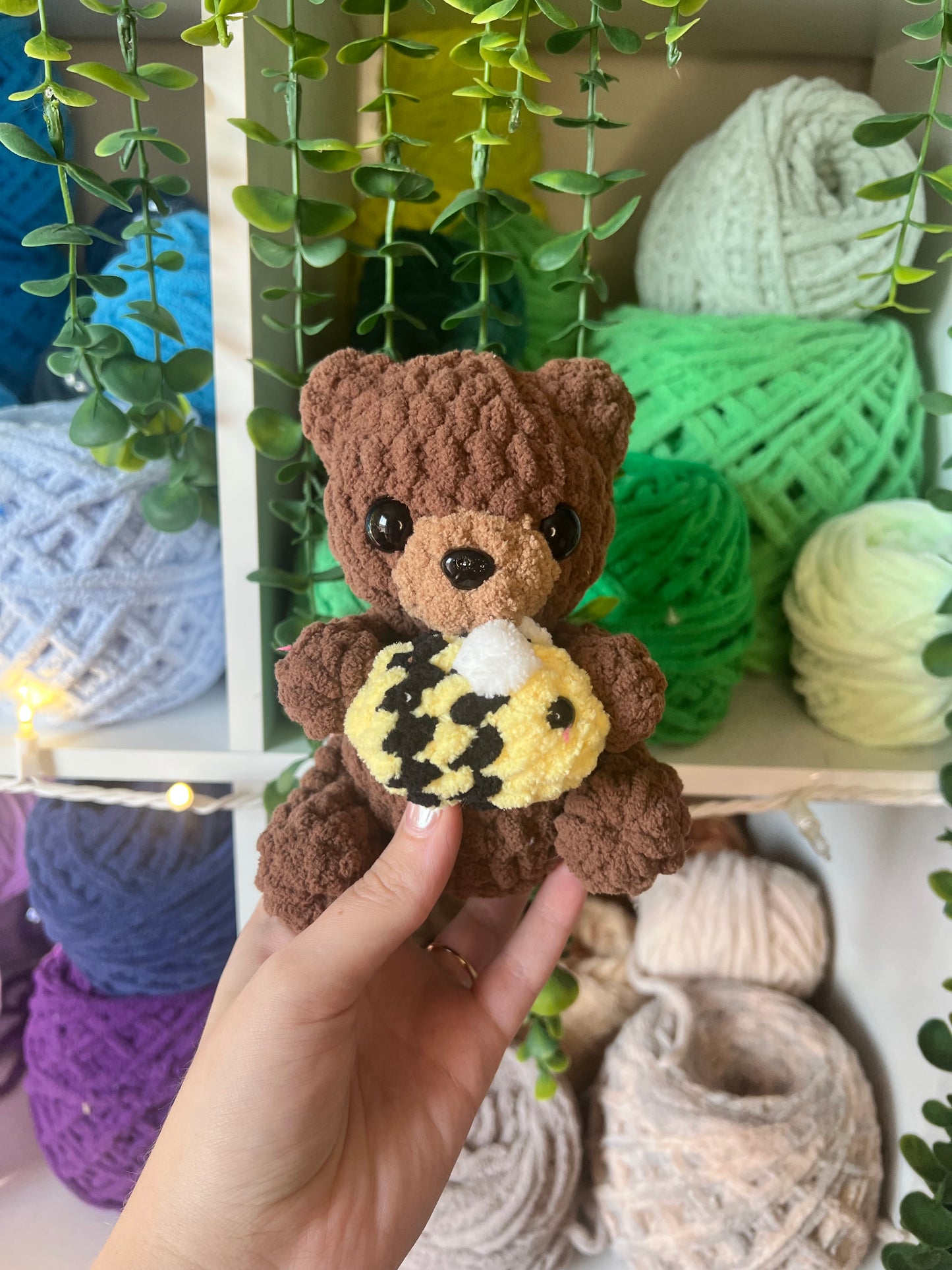 Baby Bear with Bee