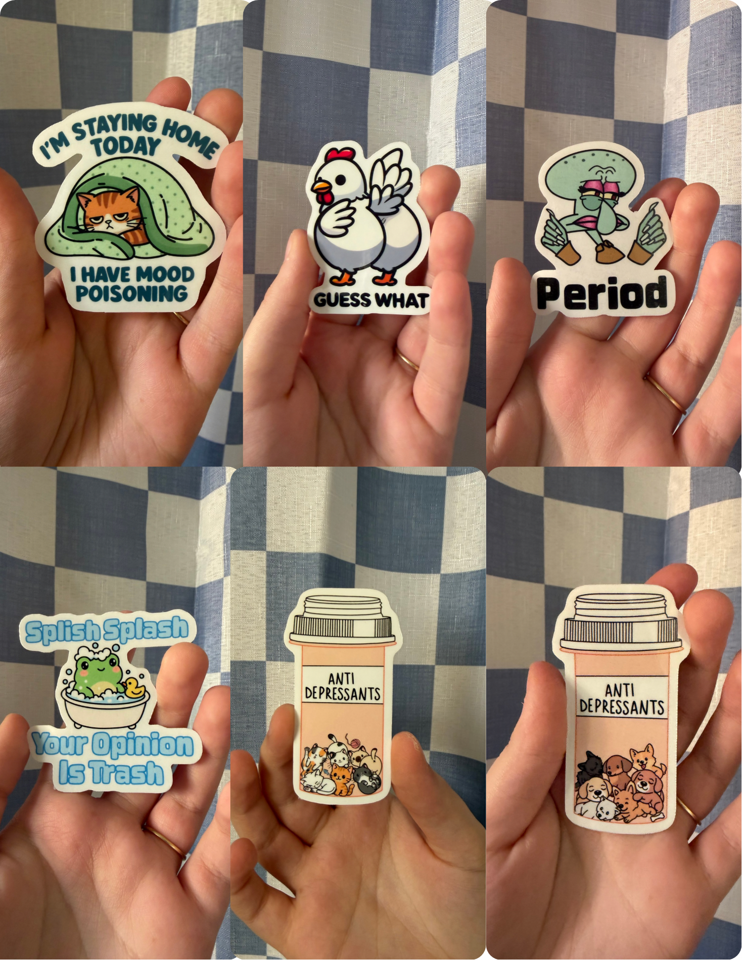 Waterproof Vinyl Stickers