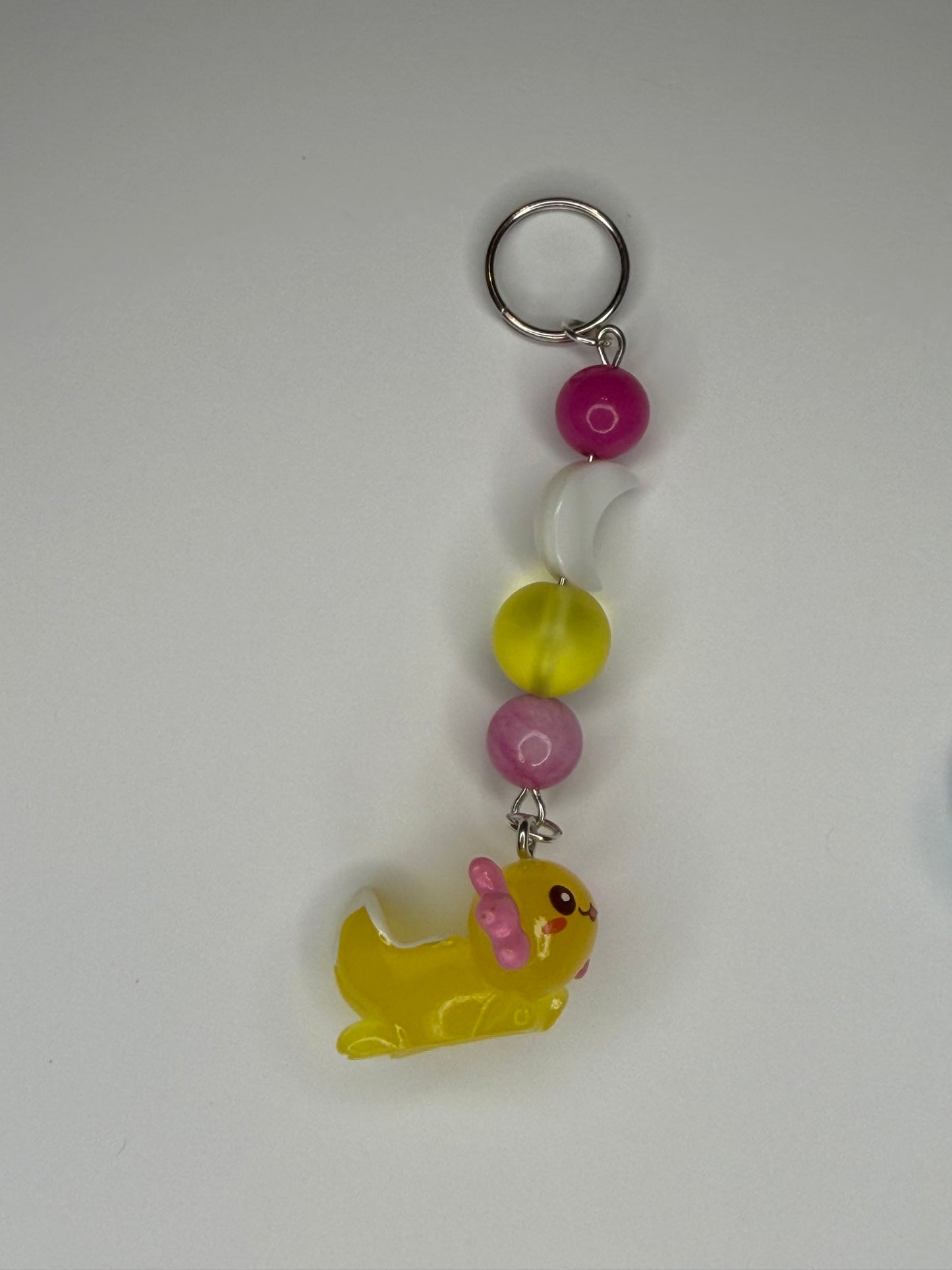 Axolotl Keychain/ Bag Charm