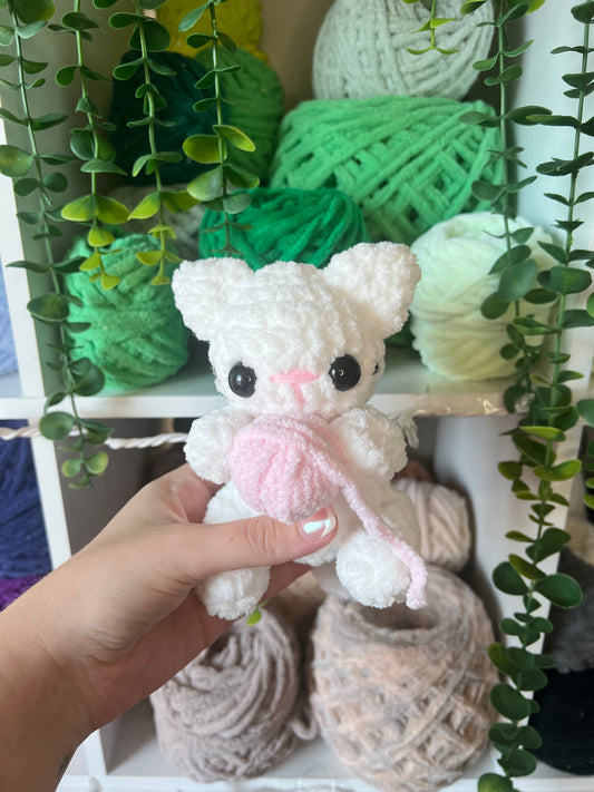Kitten with Yarn Ball