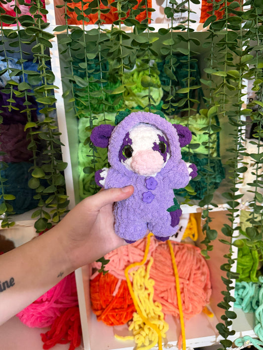 Grape Cow in Pj’s