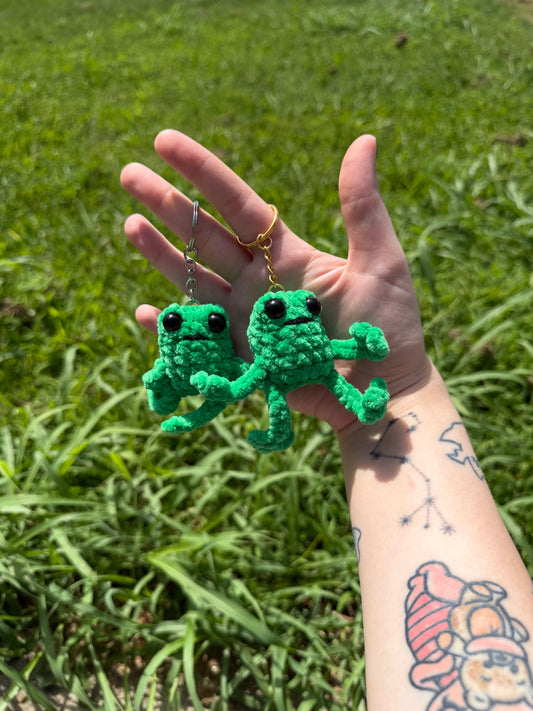Leggy Frog Keychain