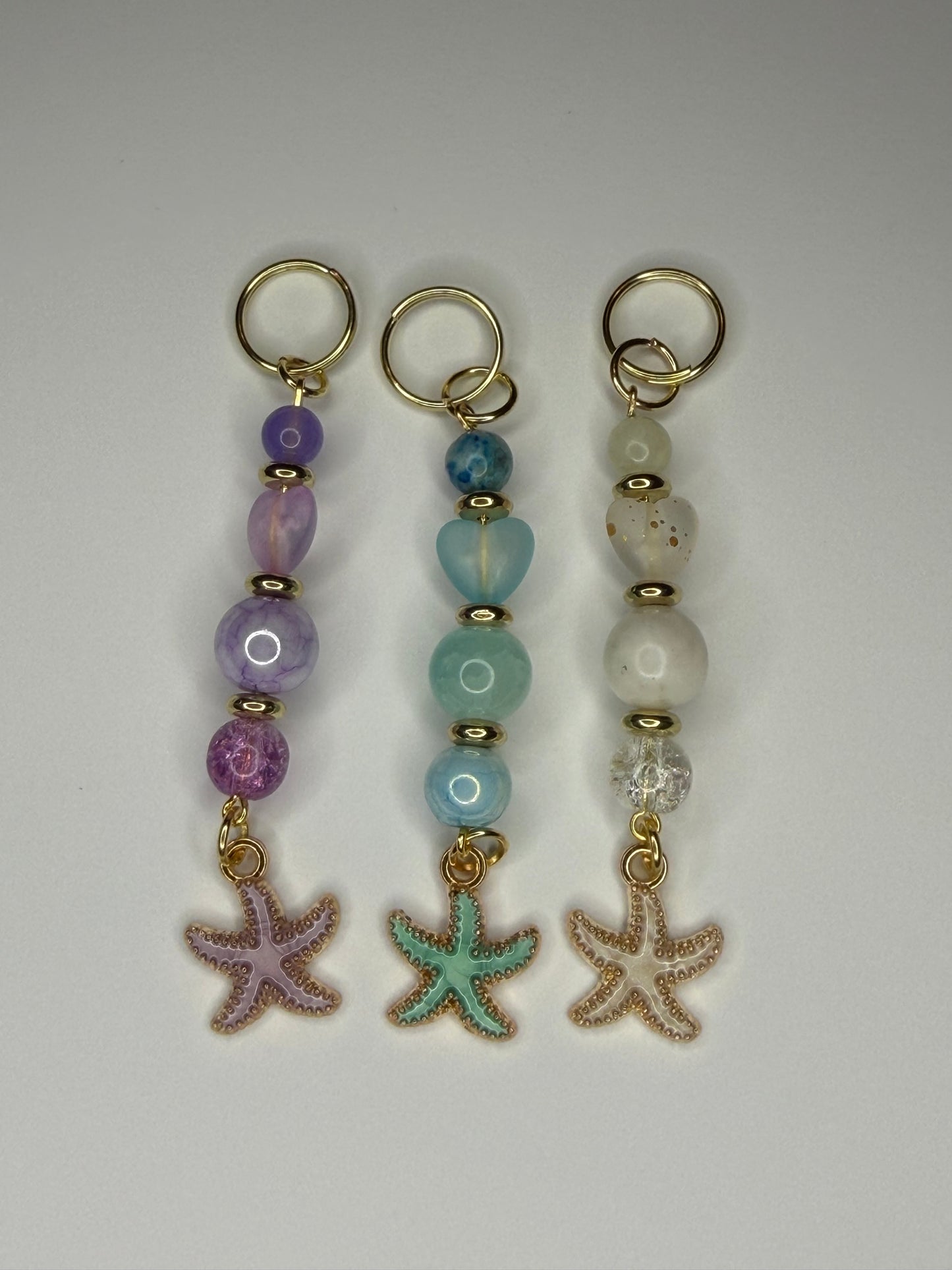 Starfish Keychain/ Bag Charm