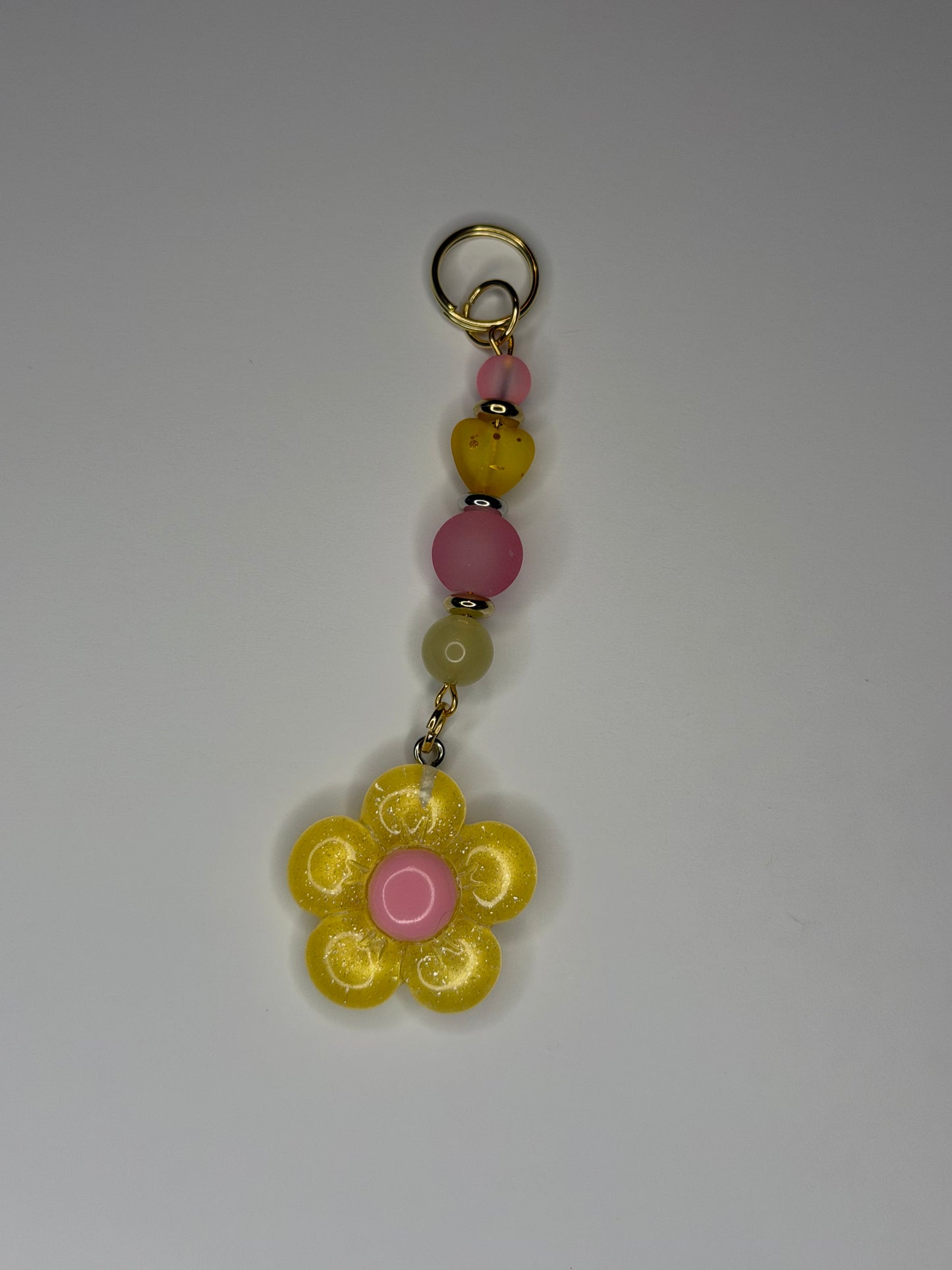 Flower Keychain/ Bag Charm