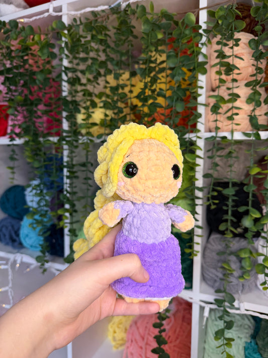 Long Hair Princess (with braided hair)