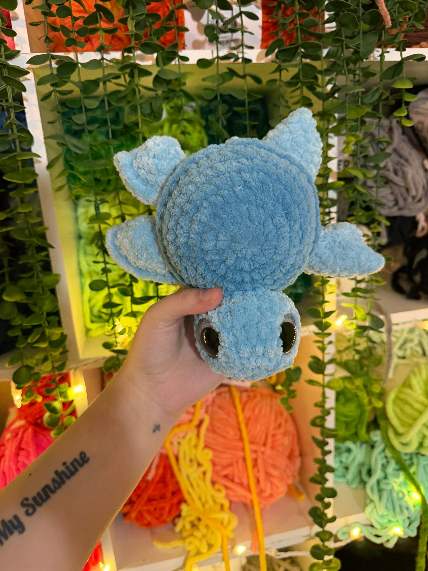 Blue Sea Turtle