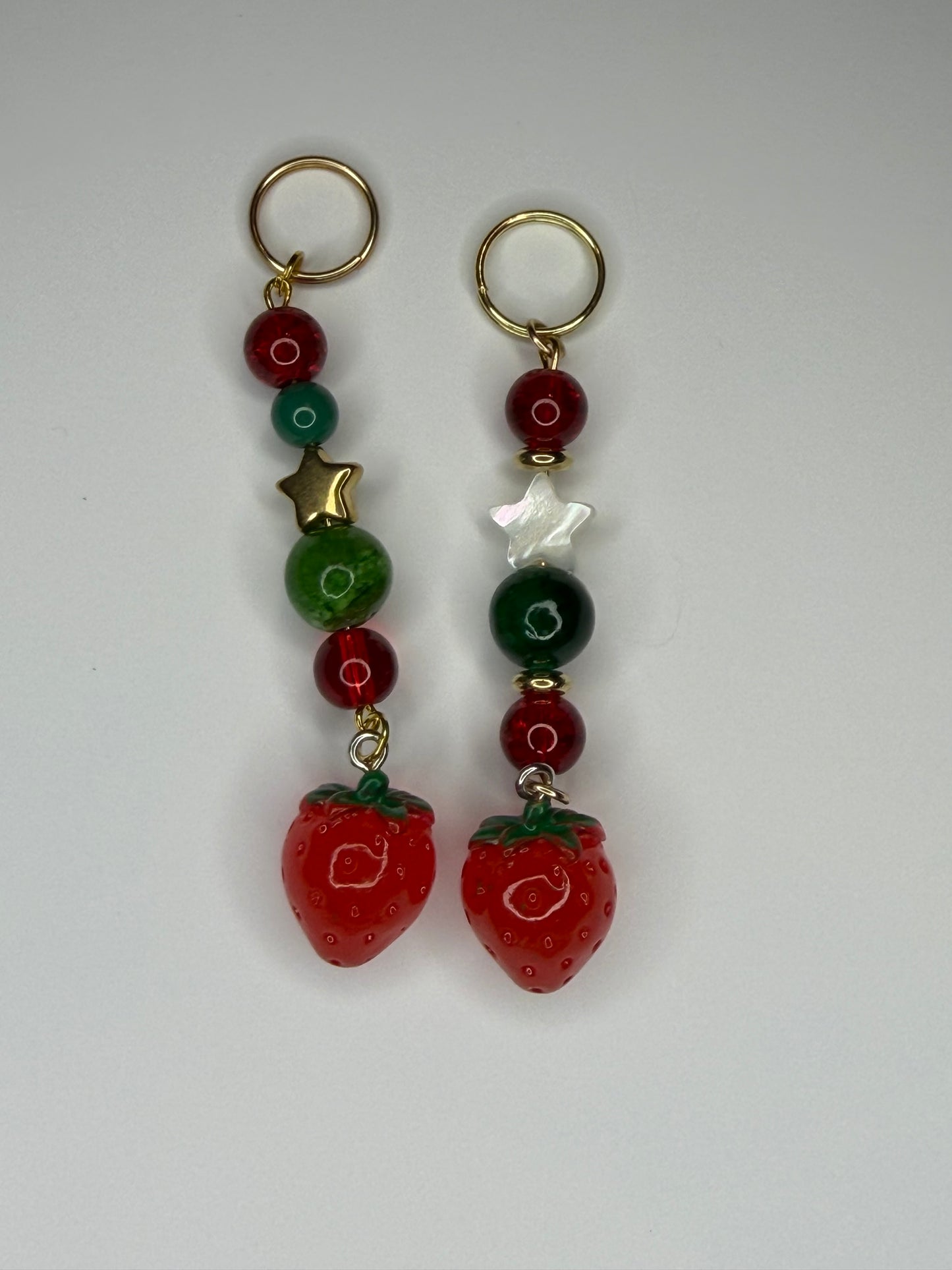 Strawberry Keychain/ Bag Charm
