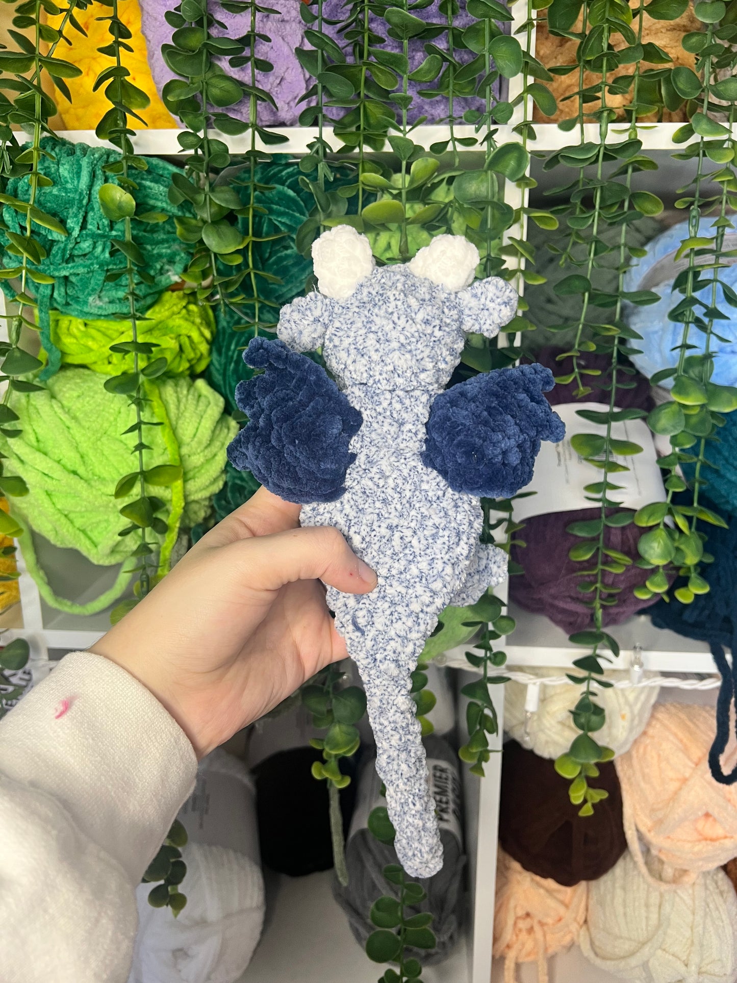 Blue Dragon Snuggler in Egg