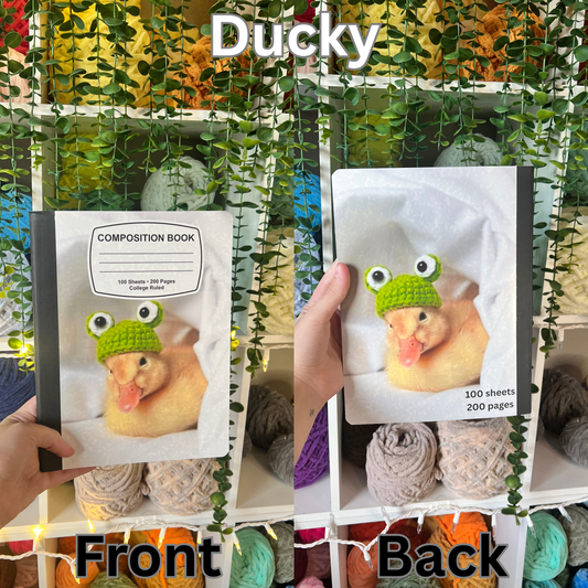Ducky Custom Notebook