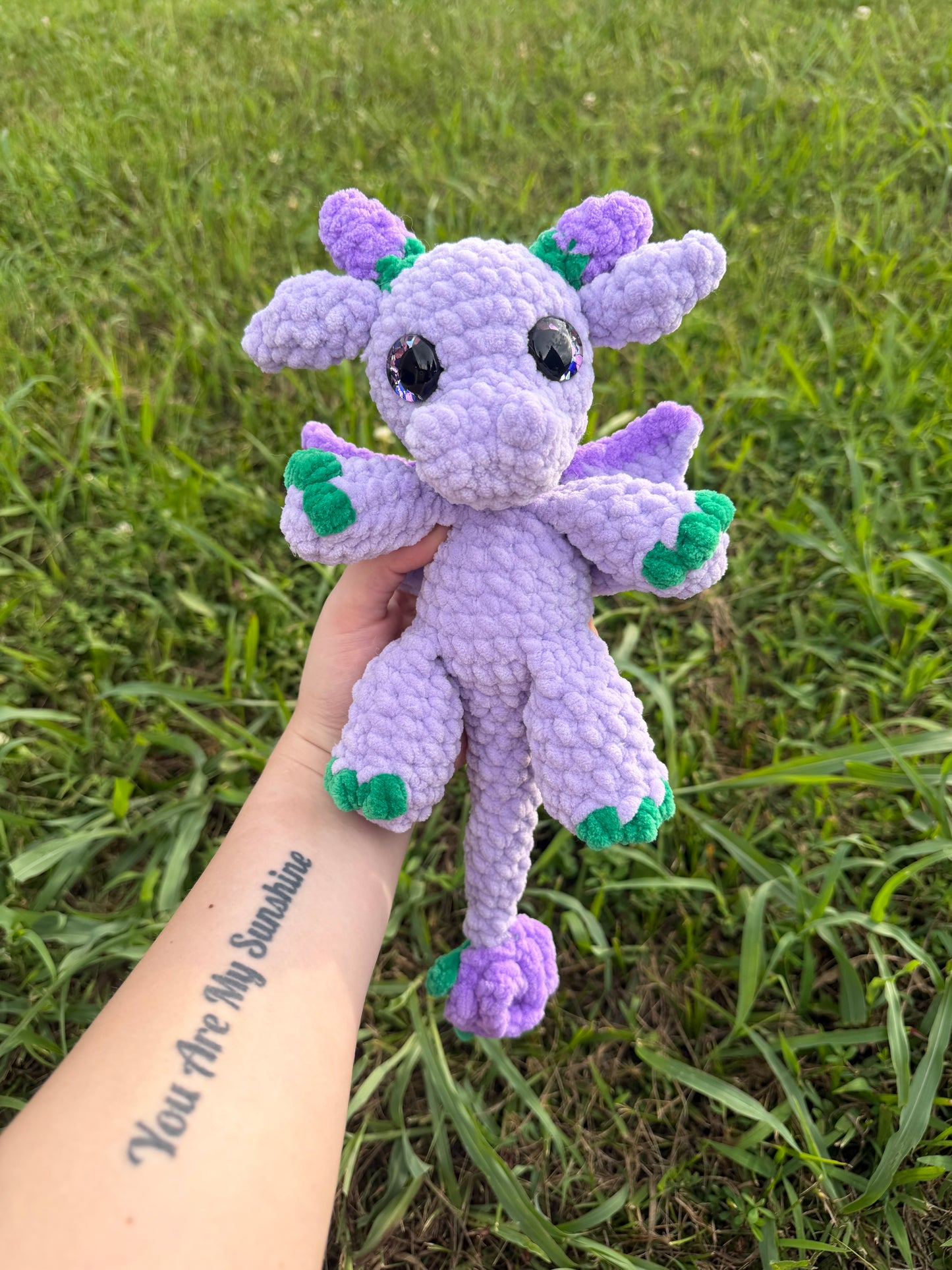 Purple Flower Dragon