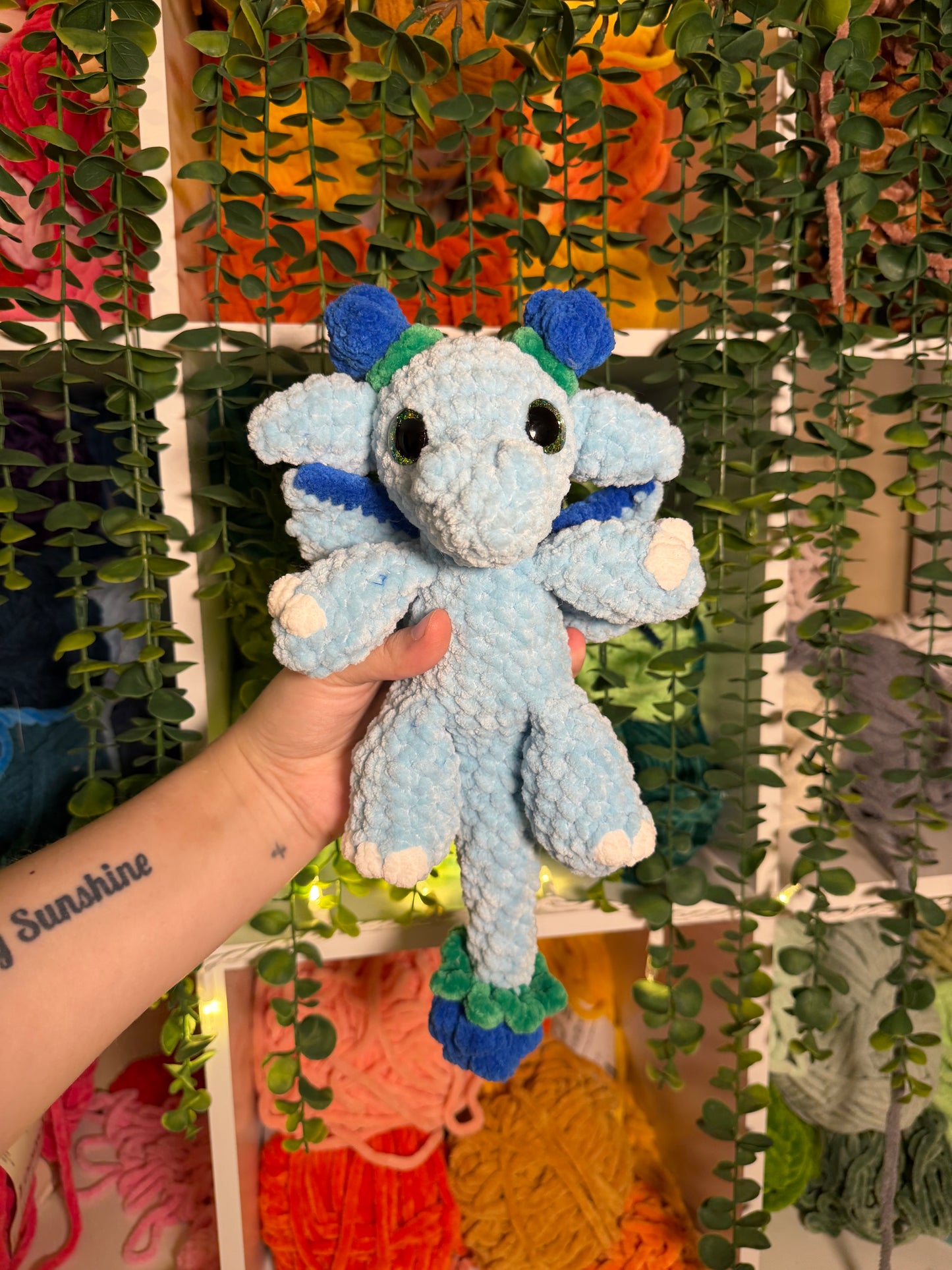 Blue Raspberry Dragon