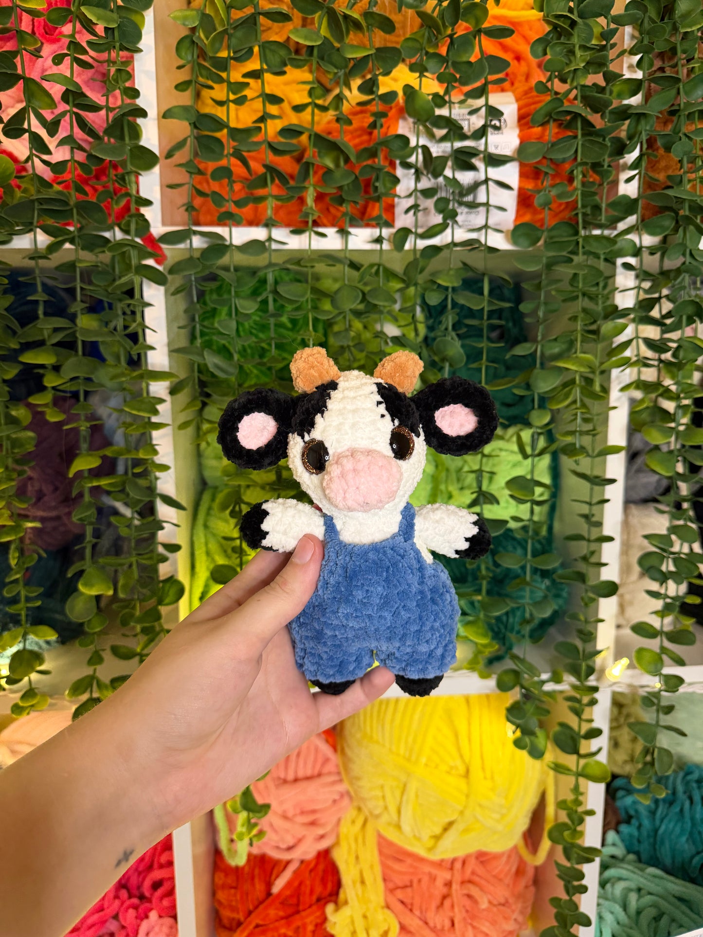 Cow in Overalls