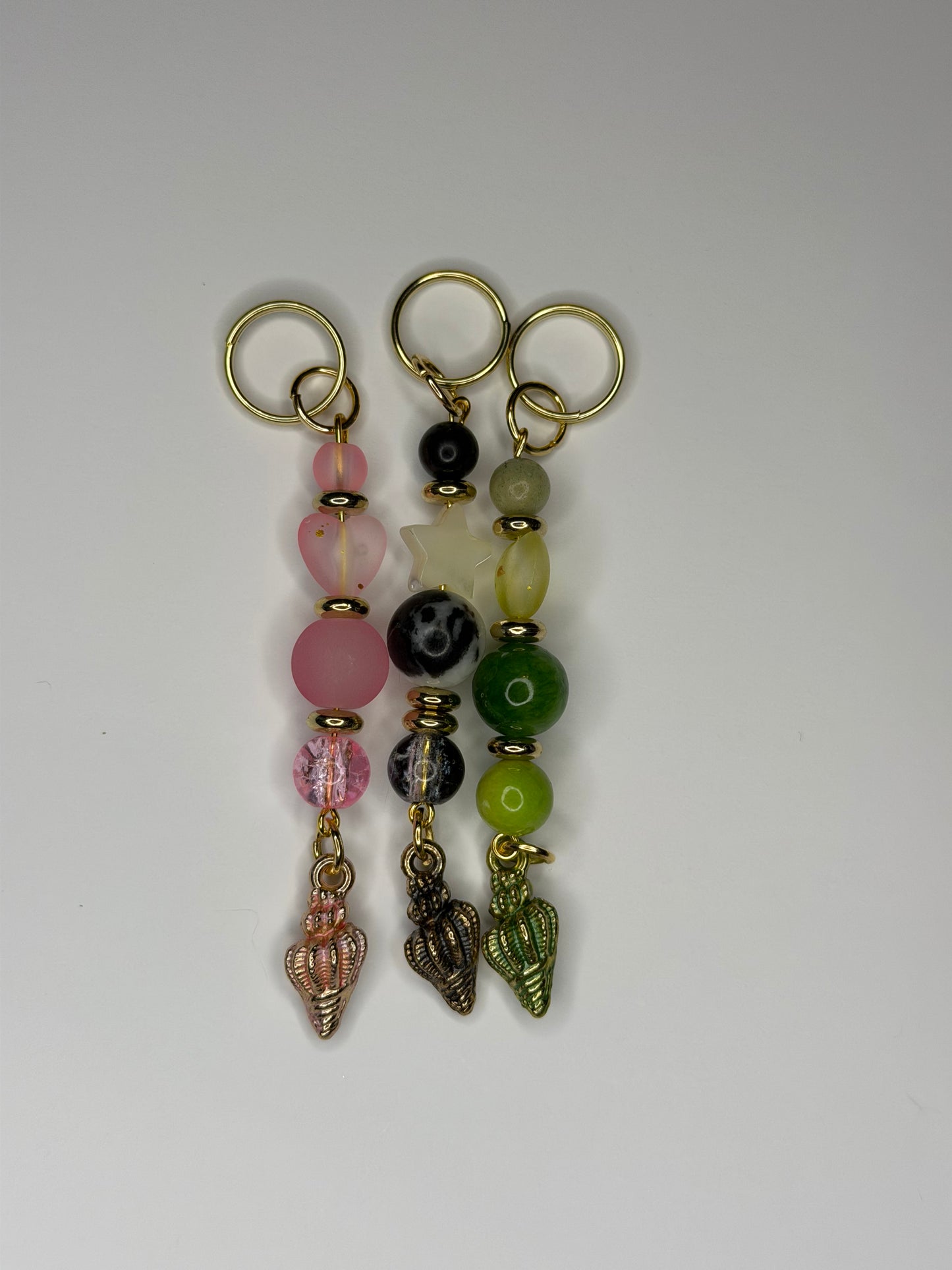 Sea Shell Keychain/ Bag Charm