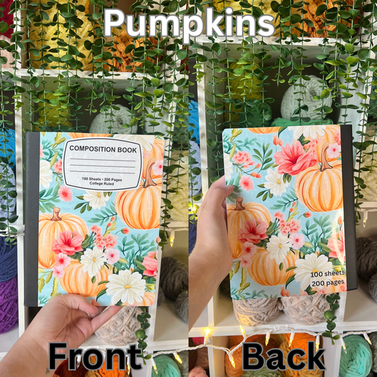 Pumpkin Notebook