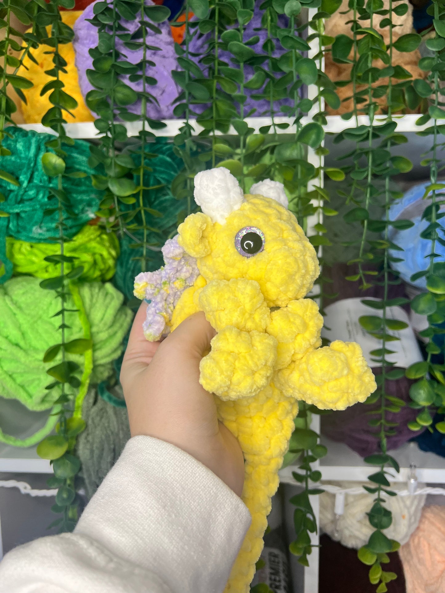 Yellow Dragon Snuggler in Egg