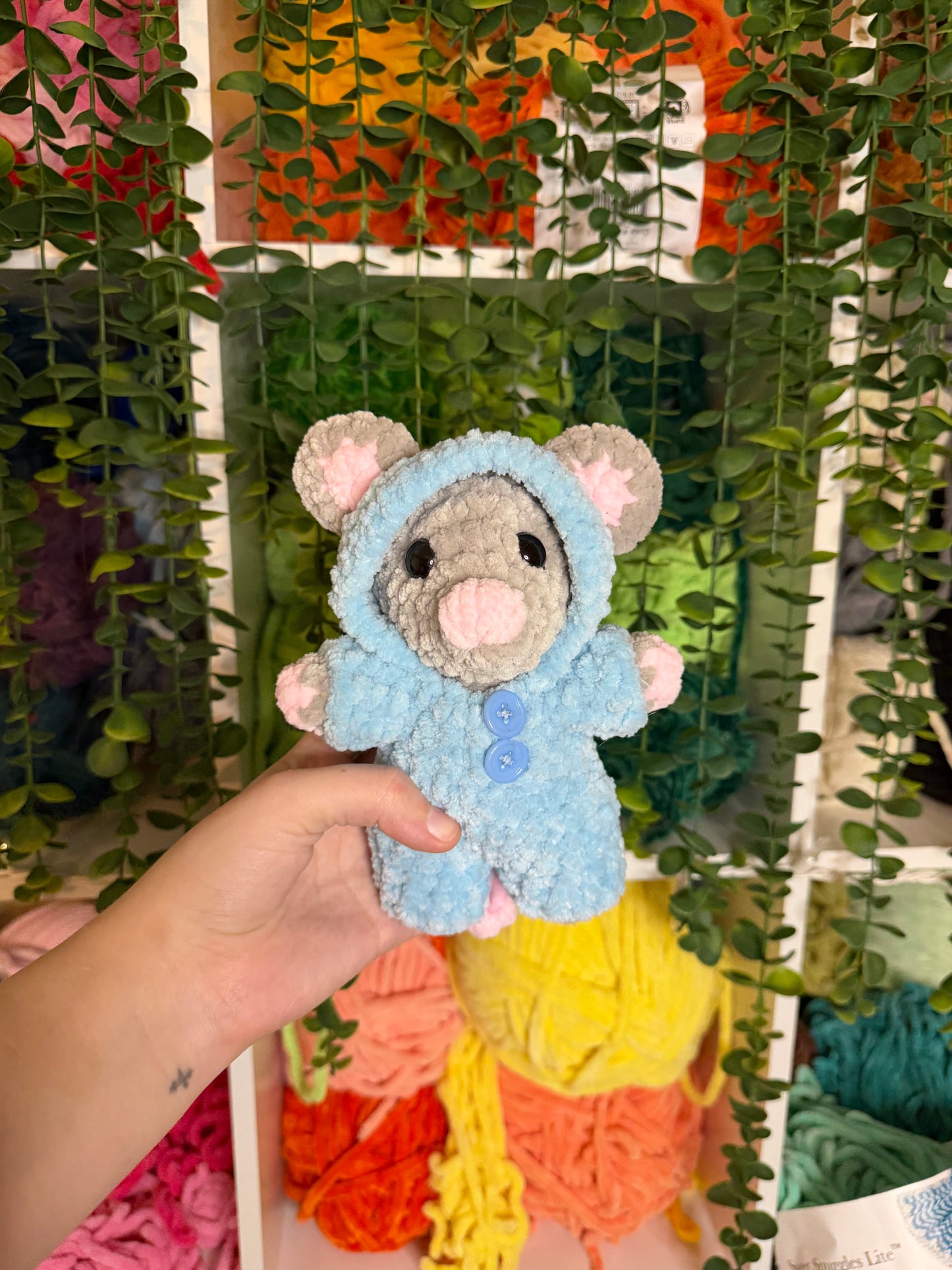 Mouse in Pj’s