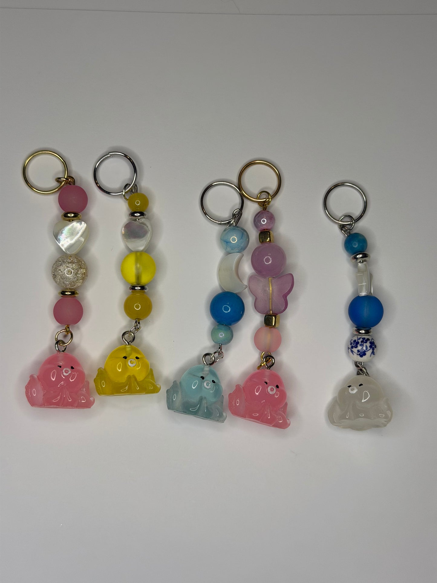 Octopus Keychain/ Bag Charm