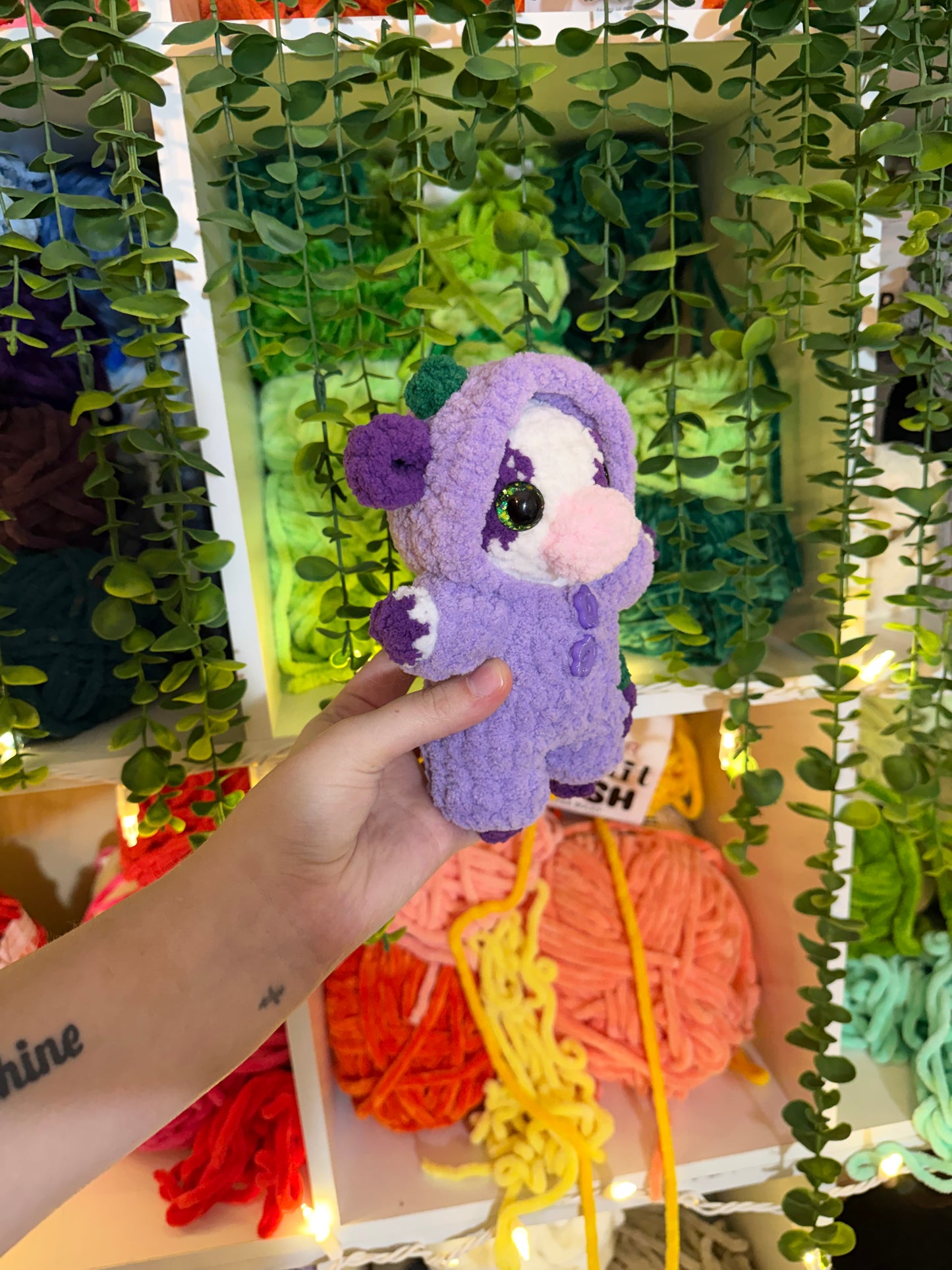 Grape Cow in Pj’s