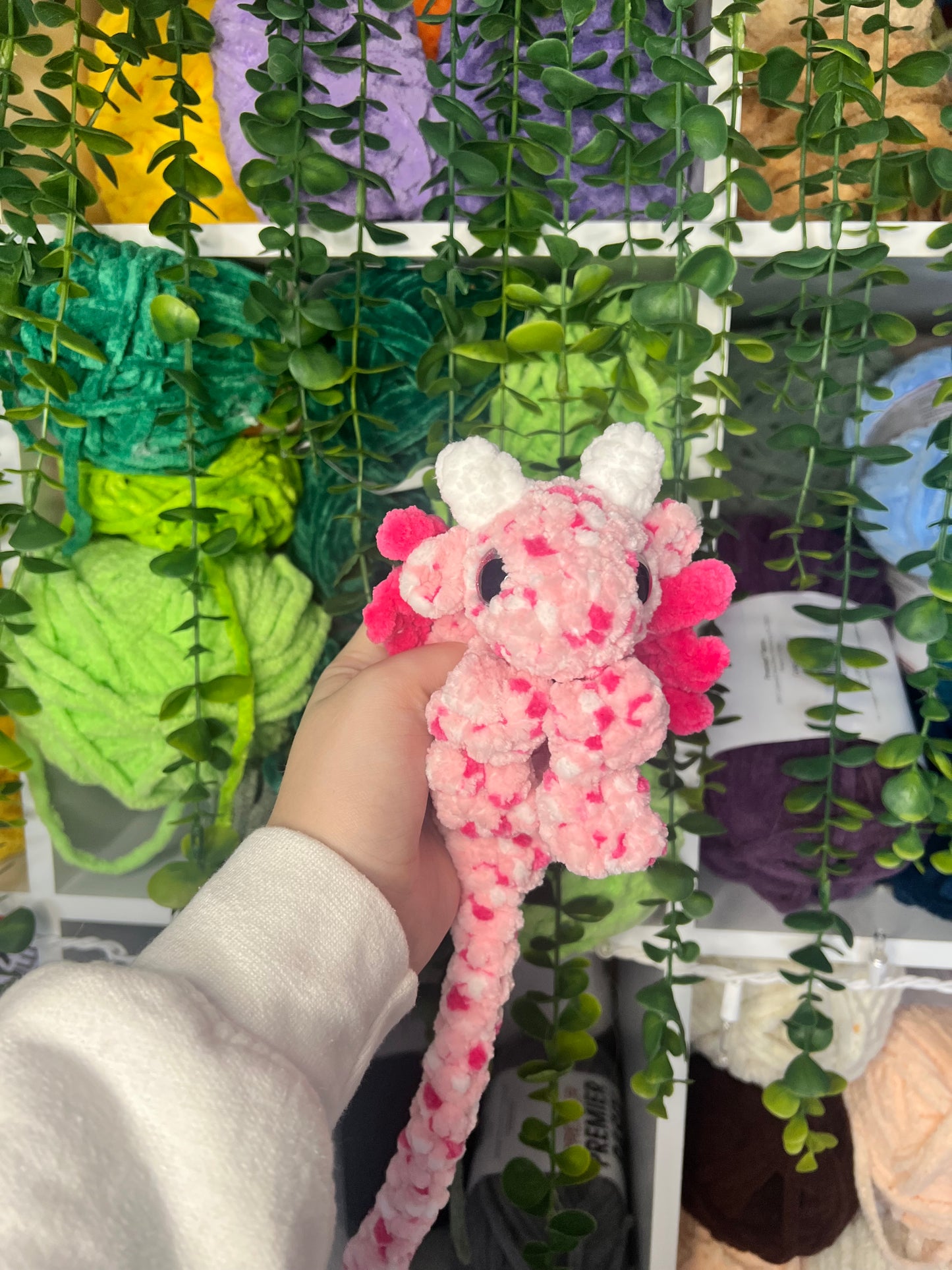 Pink Dragon Snuggler in Egg