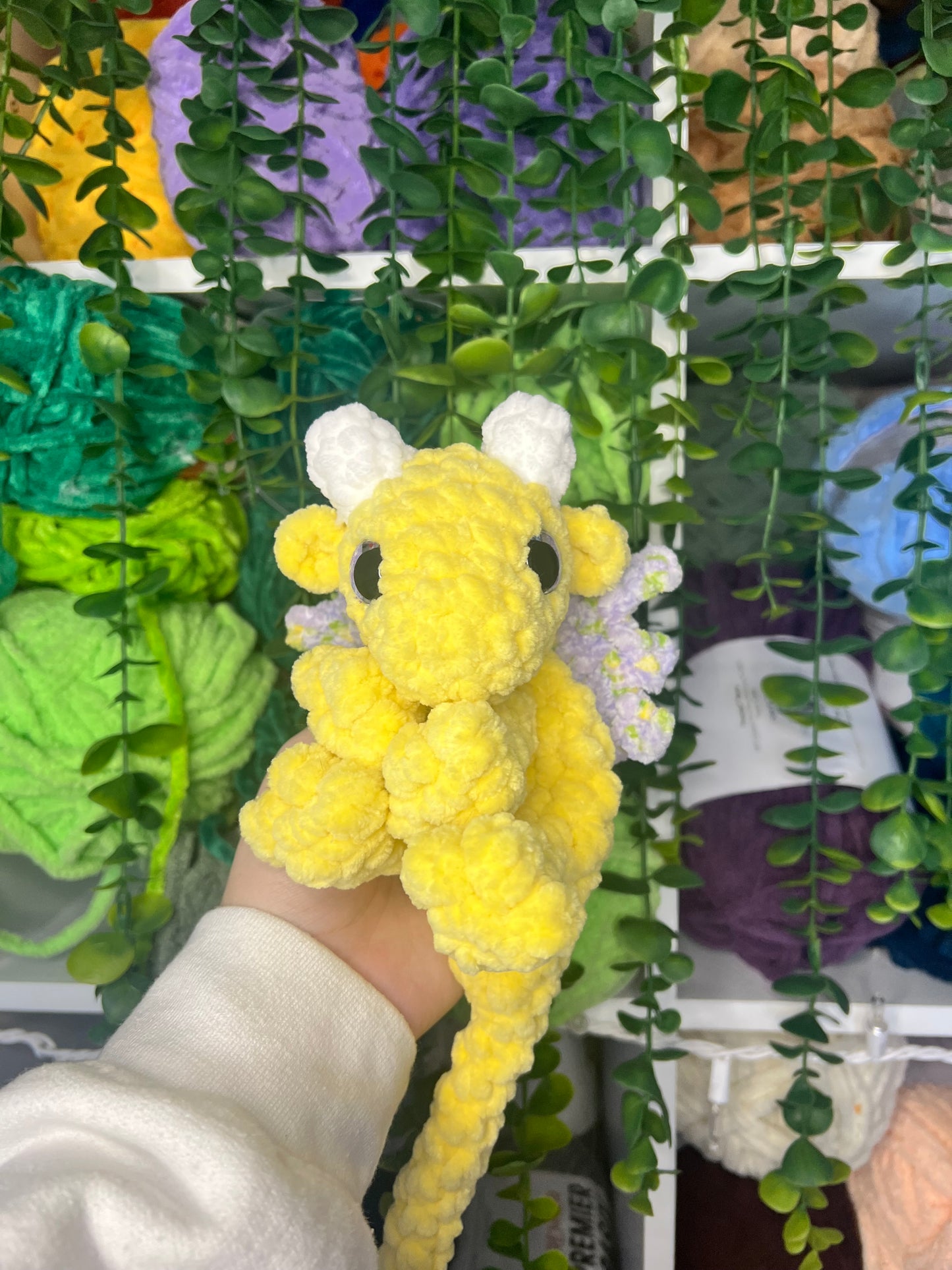 Yellow Dragon Snuggler in Egg