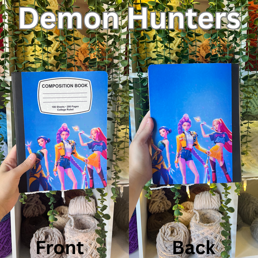 Demon Hunter Custom Notebook
