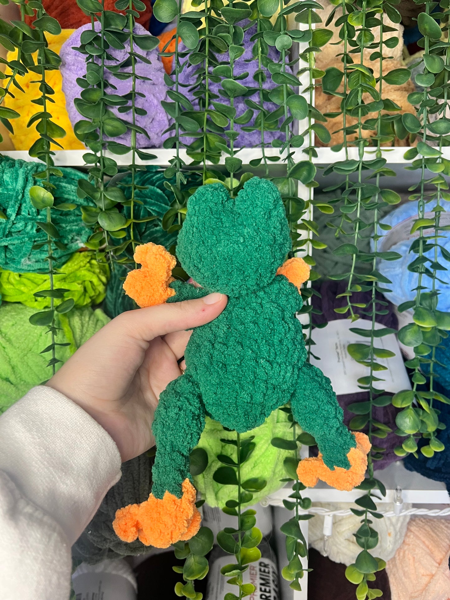 Baby Safe Frog Snuggler