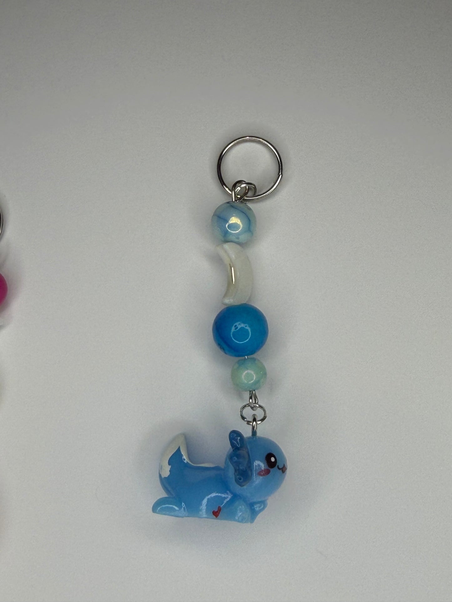 Axolotl Keychain/ Bag Charm