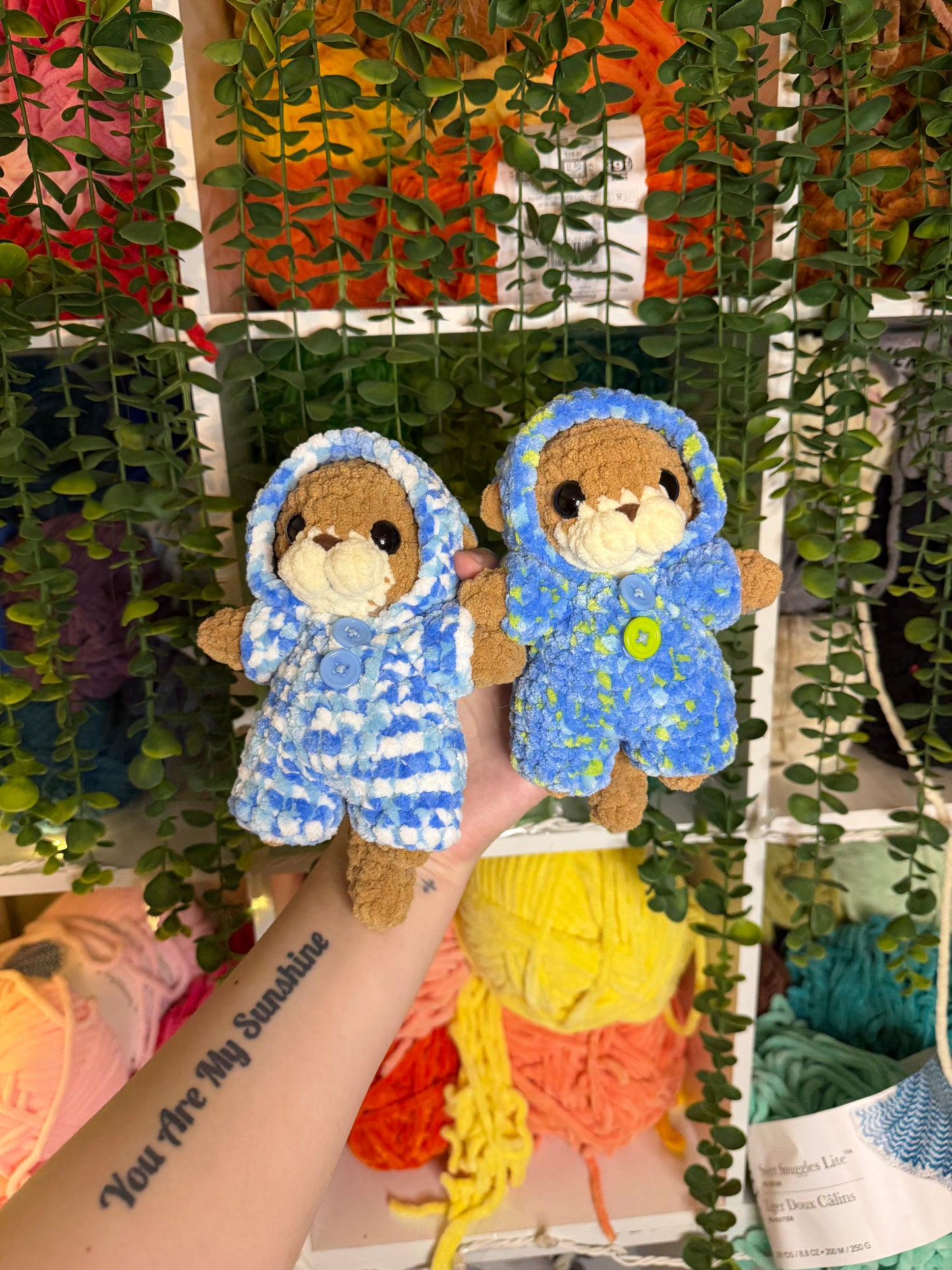 Otters in Pj’s