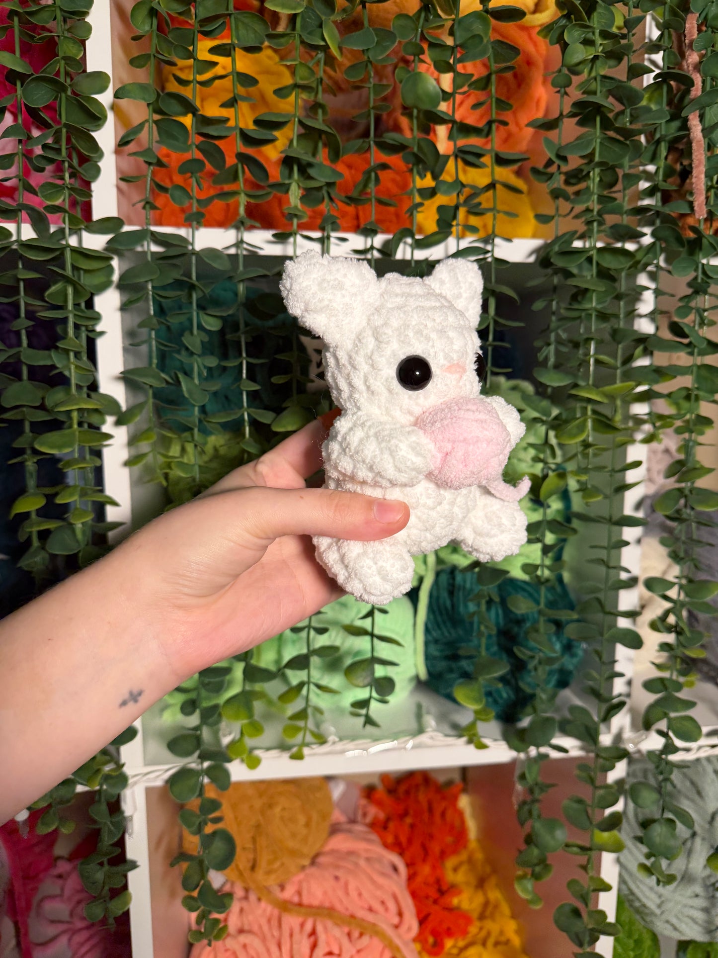 Kitten with Yarn Ball