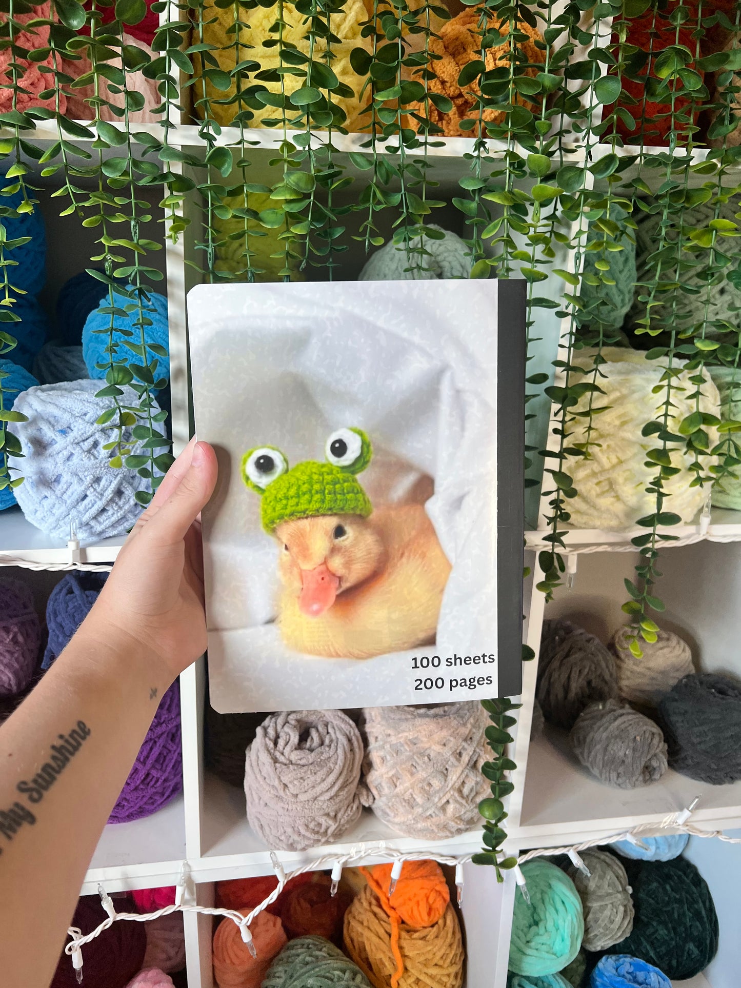 Ducky Custom Notebook