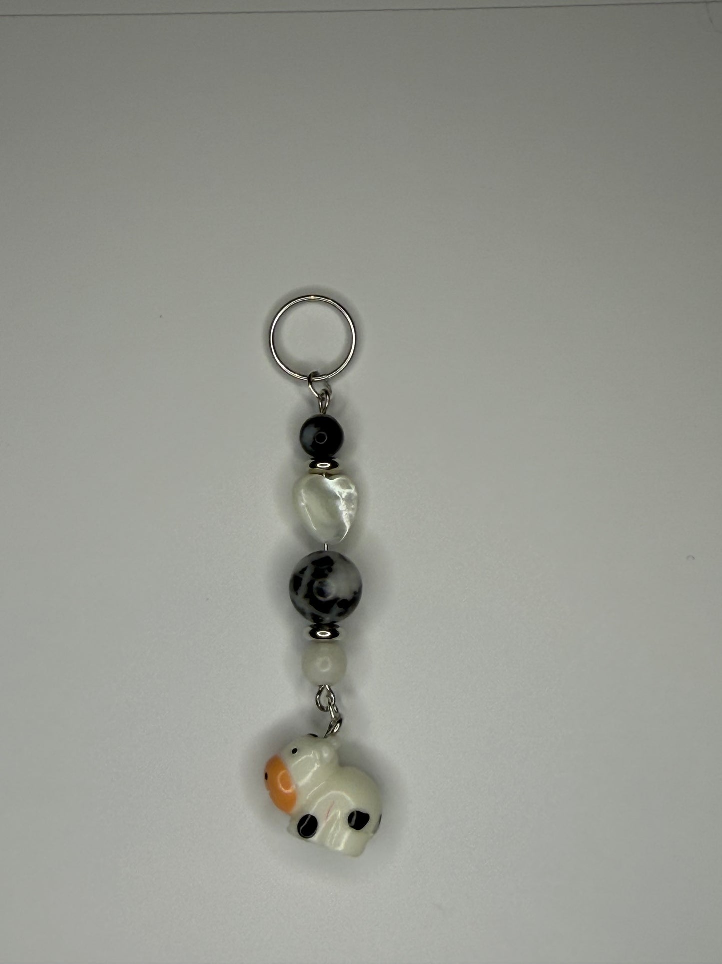 Cow Keychain/ Bag Charm