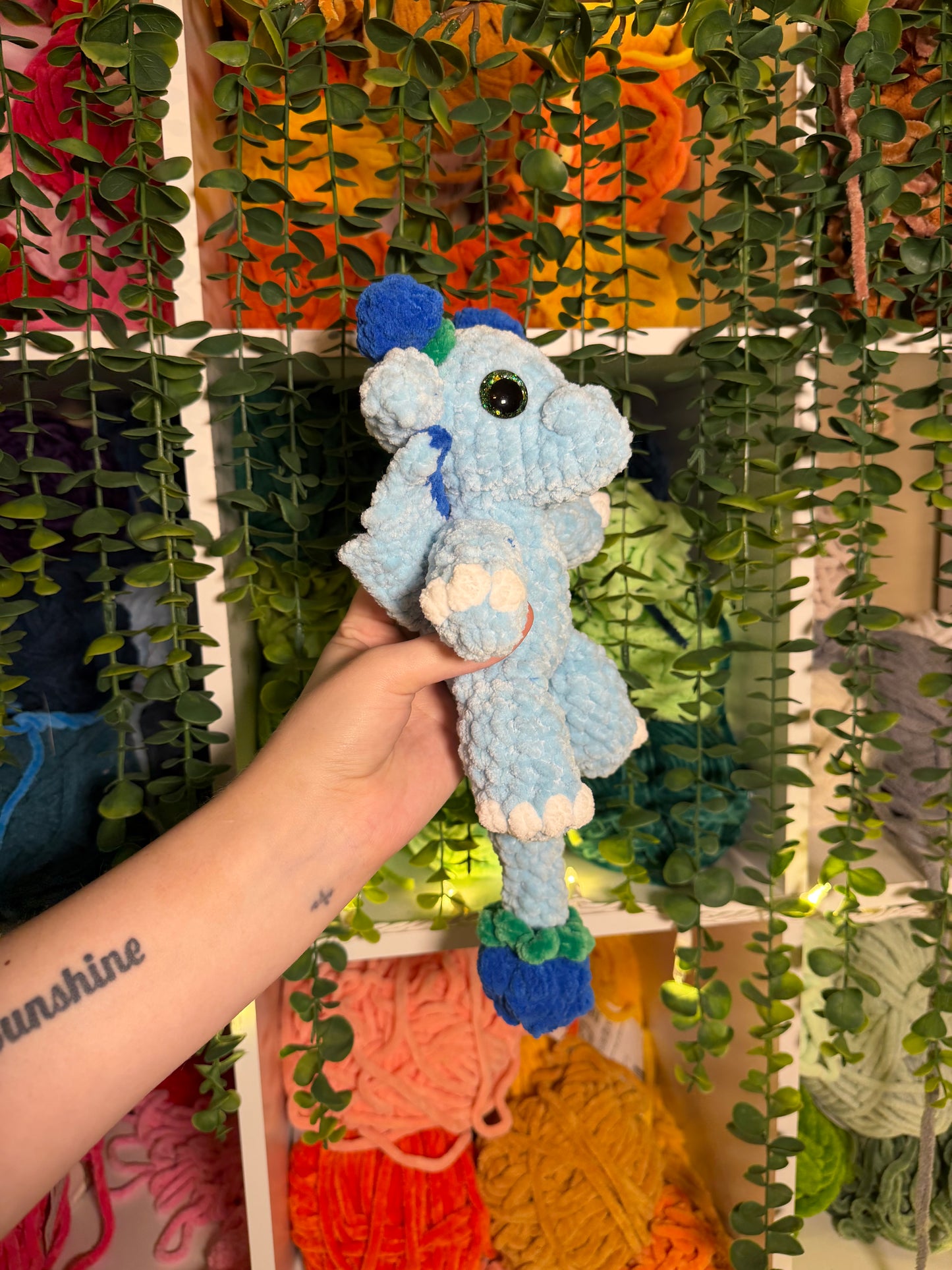 Blue Raspberry Dragon