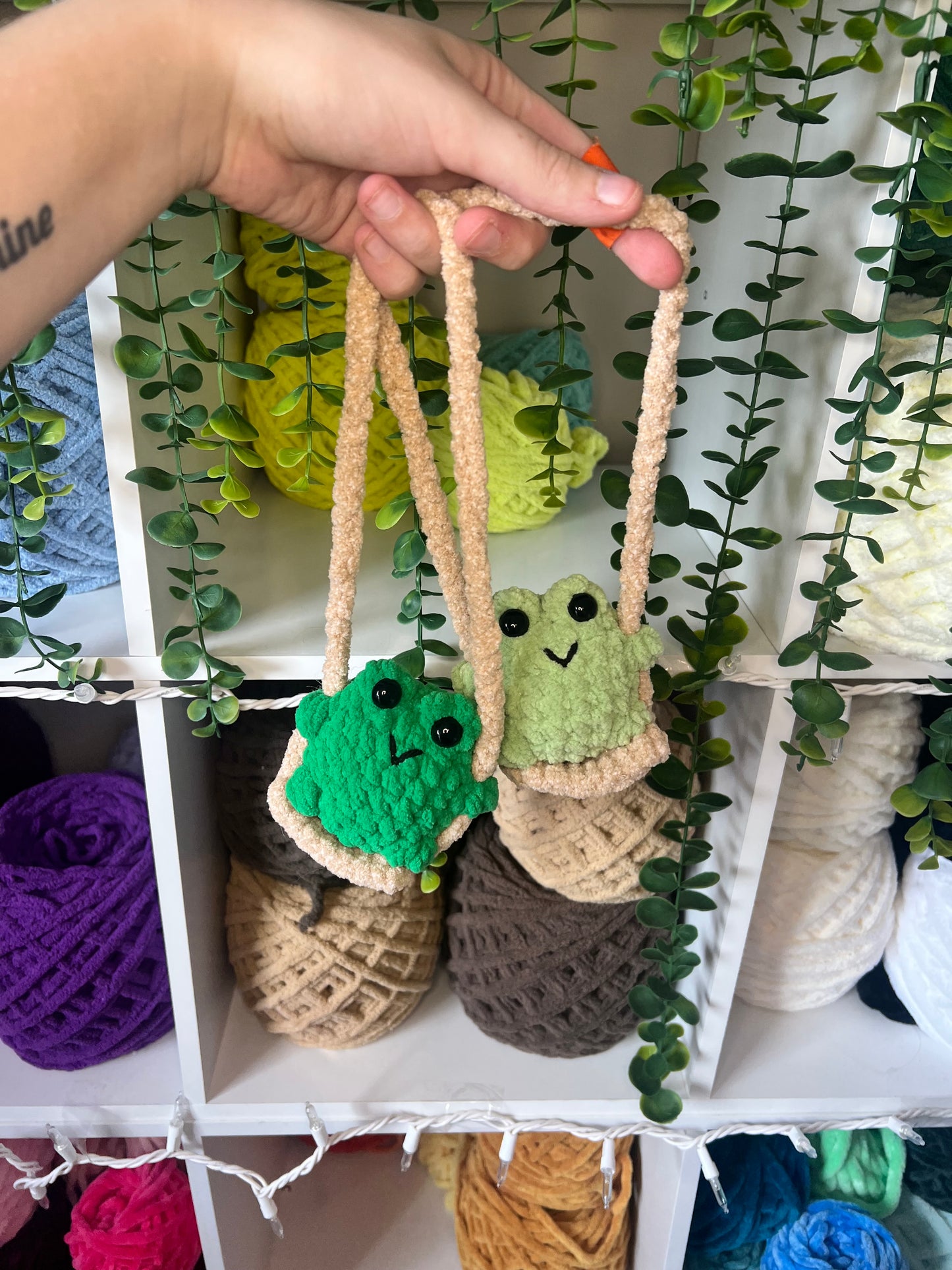 Frog Rear View Mirror Hangers